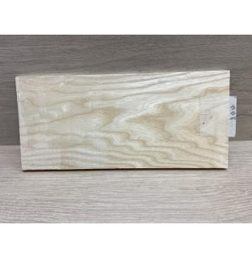 Ясень Белый заготовка накладки на головку грифа Тангент ААА 7х86-110х240 мм-7