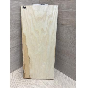Ясень Белый заготовка накладки на головку грифа Тангент ААА 7х86-110х240 мм-2