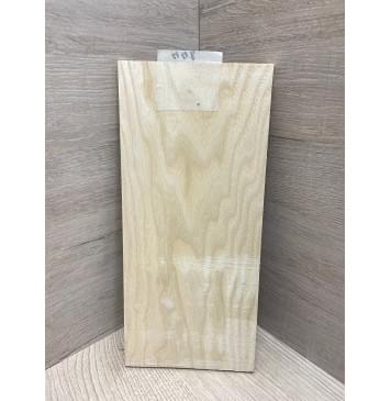 Ясень Белый заготовка накладки на головку грифа Тангент ААА 7х86-110х240 мм-1