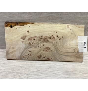 Карагач Кап заготовка накладки на головку грифа Смешанный ААА 5х106х220 мм-0