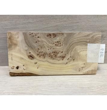 Карагач Кап заготовка накладки на головку грифа Смешанный ААА 5х106х220 мм-3