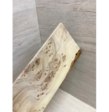 Карагач Кап заготовка накладки на головку грифа Смешанный ААА 5х106х220 мм-6