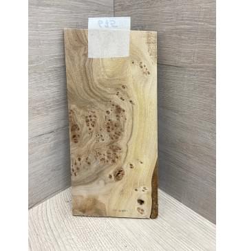 Карагач Кап заготовка накладки на головку грифа Смешанный ААА 5х106х220 мм-8