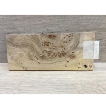 Карагач Кап заготовка накладки на головку грифа Смешанный ААА 4,5х95х220 мм-5