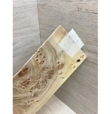 Карагач Кап заготовка накладки на головку грифа Смешанный ААА 4,5х95х220 мм-1