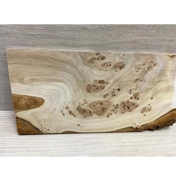 Карагач Кап заготовка накладки на головку грифа Смешанный ААА 6х106х220 мм-2