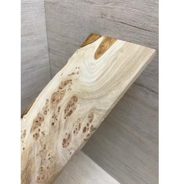 Карагач Кап заготовка накладки на головку грифа Смешанный ААА 6х106х220 мм-4