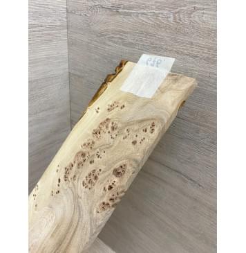 Карагач Кап заготовка накладки на головку грифа Смешанный ААА 6х106х220 мм-7