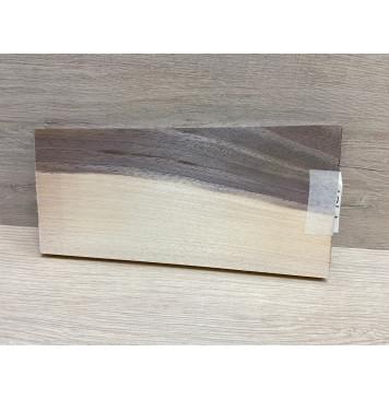 Орех Американский Заболонь заготовка накладки на головку грифа Смешанный ААА 10х92-112х210 мм-0