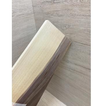 Орех Американский Заболонь заготовка накладки на головку грифа Смешанный ААА 10х92-112х210 мм-3