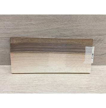 Орех Американский Заболонь заготовка накладки на головку грифа Радиал АА 8х95х210 мм-0