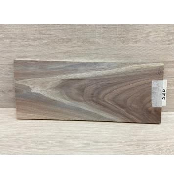 Орех Американский Заболонь заготовка накладки на головку грифа Тангент ААА  7х106х255 мм-0