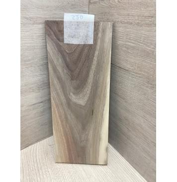 Орех Американский Заболонь заготовка накладки на головку грифа Тангент ААА  7х106х255 мм-2