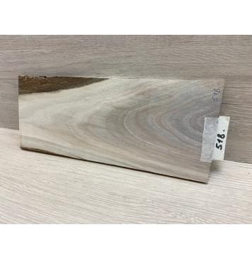 Орех Американский Заболонь заготовка накладки на головку грифа Тангент ААА 7х105х250 мм-6