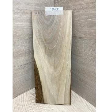 Орех Американский Заболонь заготовка накладки на головку грифа Тангент ААА 7х105х250 мм-1