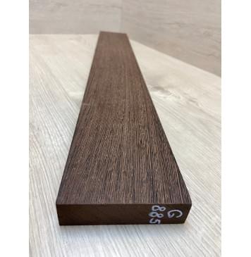 Венге заготовка грифа для электрогитары Радиал АА 26х101х740 мм-8