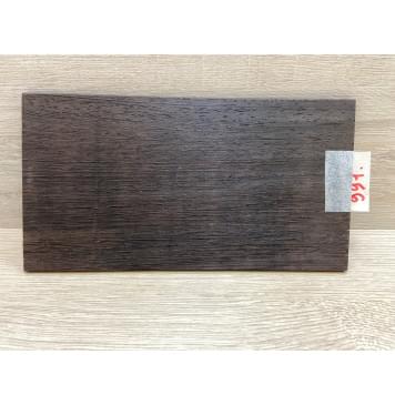 Венге заготовка накладки на головку грифа Радиал ААА 7х137х250 мм-0