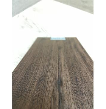 Венге заготовка накладки на головку грифа Радиал ААА 7х137х250 мм-2