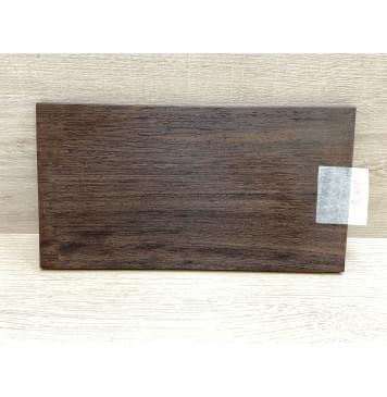 Венге заготовка накладки на головку грифа Радиал ААА 7.5х137х250 мм-5