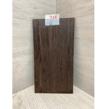 Венге заготовка накладки на головку грифа Радиал ААА 7.5х137х250 мм-1