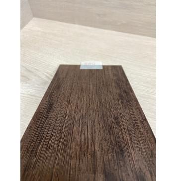 Венге заготовка накладки на головку грифа Радиал ААА 6х137х250 мм-3