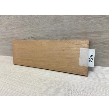 Махагон Кая заготовка накладки на головку грифа Радиал ААА 7х92х260 мм-6