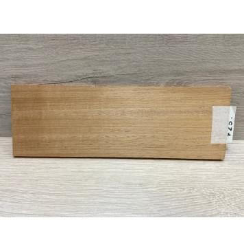 Махагон Кая заготовка накладки на головку грифа Радиал ААА 7х92х270 мм-0