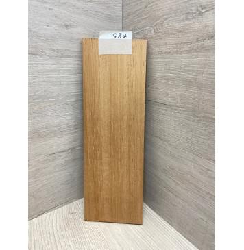 Махагон Кая заготовка накладки на головку грифа Радиал ААА 7х92х270 мм-1