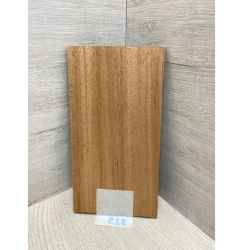 Махагон Кая заготовка накладки на головку грифа Радиал ААА 7х108х200 мм-1