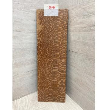 Лайсвуд заготовка накладки на головку грифа Смешанный ААА 4.5х100х320 мм-2