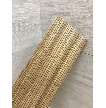 Зебрано заготовка накладки на головку грифа Радиал ААА 5х95х250 мм-4