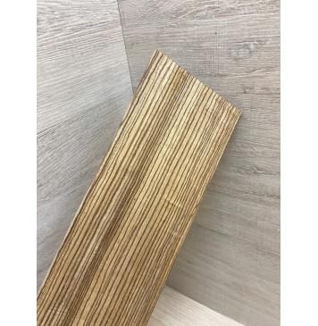 Зебрано заготовка накладки на головку грифа Радиал ААА 4х95х250 мм-2