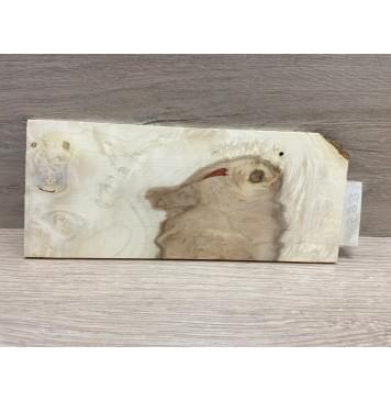 Клён Американский Каповый заготовка накладки на головку грифа Смешанный АА 4х95х220 мм-7