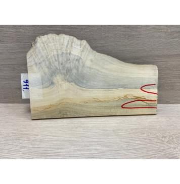 Клён Американский Каповый заготовка накладки на головку грифа Смешанный ААА 6.5х90-140х230 мм-0