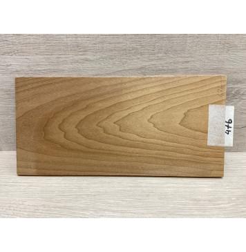 Клён Печёный 180 гр заготовка накладки на головку грифа Тангент ААА 5.5х117х240 мм-0