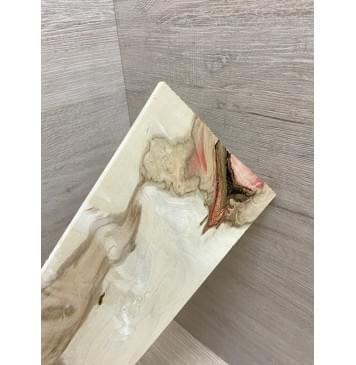 Клён Американский Каповый заготовка накладки на головку грифа Смешанный ААА 8х95-125х220 мм-4