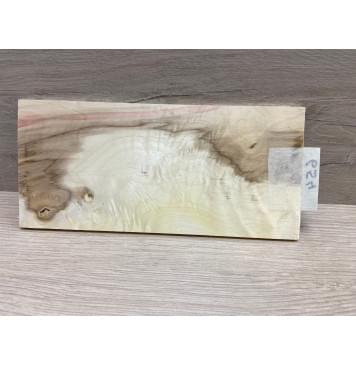 Клён Американский Каповый заготовка накладки на головку грифа Смешанный ААА 5х98х210 мм-9