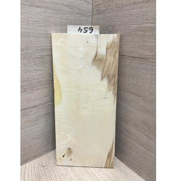 Клён Американский Каповый заготовка накладки на головку грифа Смешанный ААА 5х98х210 мм-5