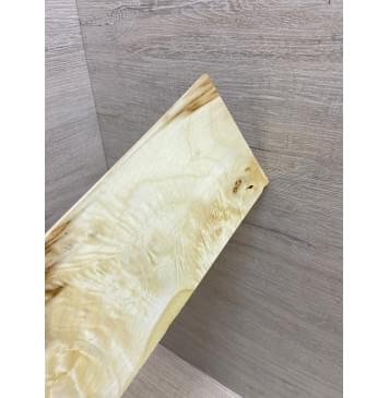 Клён Американский Каповый заготовка накладки на головку грифа Смешанный ААА 5х98х210 мм-1