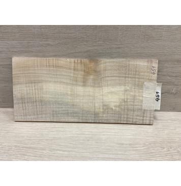 Клён Американский Волнистый заготовка накладки на головку грифа Радиал АА Волна ААА 5х113х240 мм-7