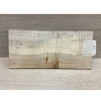 Клён Американский Волнистый заготовка накладки на головку грифа Радиал АА Волна ААА 5х113х240 мм-5