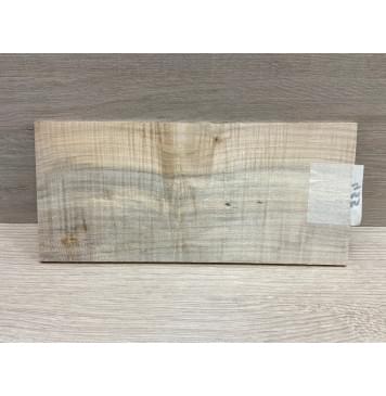 Клён Американский Волнистый заготовка накладки на головку грифа Радиал АА Волна ААА 5х113х240 мм-6