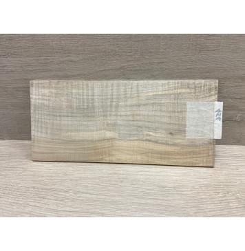 Клён Американский Волнистый заготовка накладки на головку грифа Радиал АА Волна ААА 4х113х240 мм-7