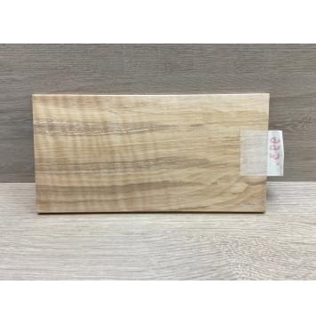 Ольха Волнистая заготовка накладки на головку грифа Смешанный ААА Волна АА 7.5х124х235 мм-2
