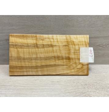 Ольха Волнистая заготовка накладки на головку грифа Смешанный ААА Волна АА 7.5х124х235 мм-7