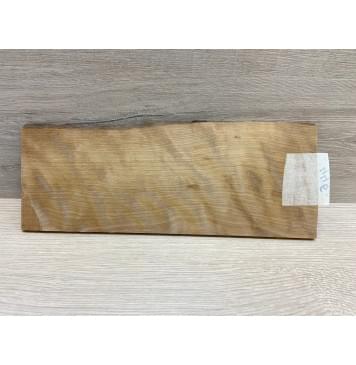 Берёза Пламенная Печеная 180гр заготовка накладки на головку грифа Радиал АА Волна ААА 5х95-105х255 мм-2