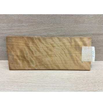 Берёза Пламенная Печеная 180гр заготовка накладки на головку грифа Радиал АА Волна ААА 5х105х255 мм-3