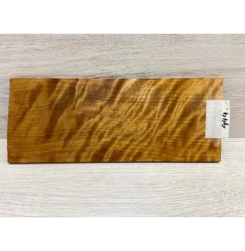 Берёза Пламенная Печеная 180гр заготовка накладки на головку грифа Радиал АА Волна ААА 5х105х255 мм-4