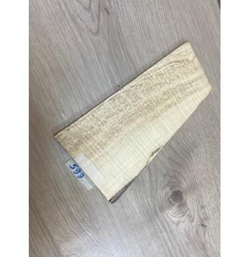 Клён Американский Spalted Волнистый заготовка накладки на головку грифа Смешанный ААА Волна ААА 7х85-110х230 мм-6