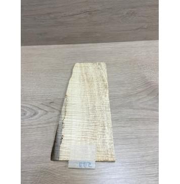 Клён Американский Spalted Волнистый заготовка накладки на головку грифа Смешанный ААА Волна ААА 7х85-110х230 мм-1